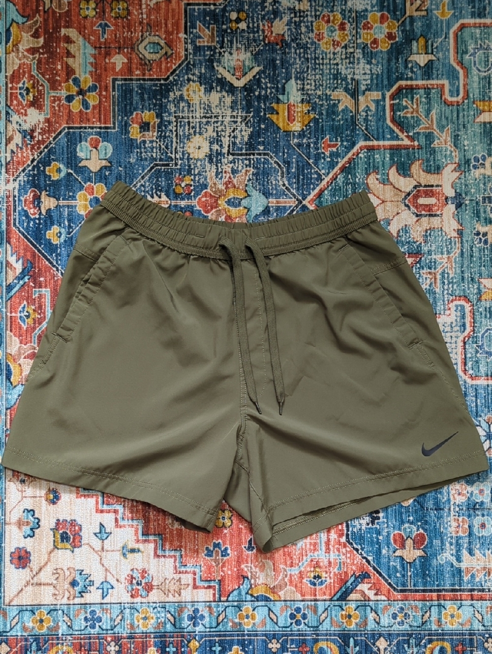 Green Nike Dri-Fit Shorts